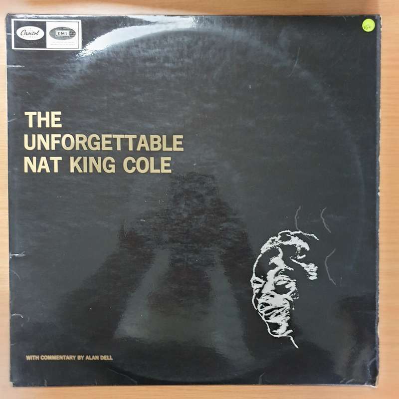 Nat King Cole  The Unforgettable Nat King Cole - Vinyl LP Record - Very-Good+ Quality (VG+)