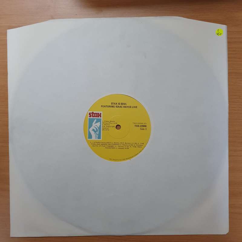 Isaac Hayes  Stax Is Soul. The Isaac Hayes Album - Double Vinyl LP Record - Very-Good+ Qual...