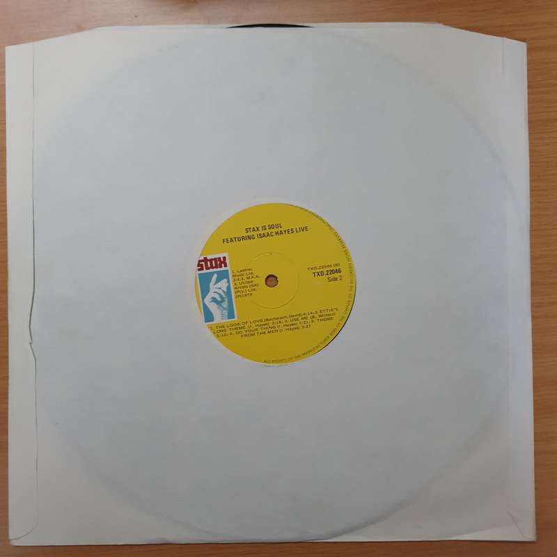 Isaac Hayes  Stax Is Soul. The Isaac Hayes Album - Double Vinyl LP Record - Very-Good+ Qual...