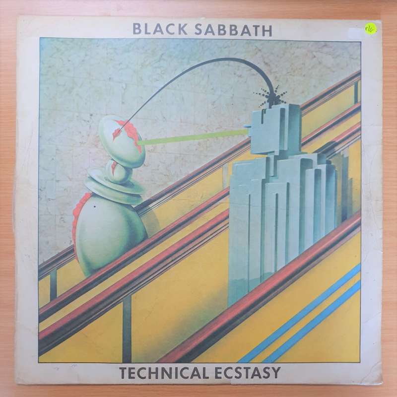 Black Sabbath  Technical Ecstasy  Vinyl LP Record - Good Quality (G)