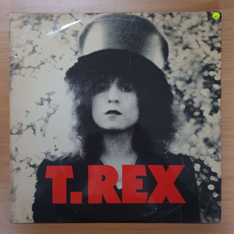 T. Rex  The Slider- Vinyl LP Record - Very-Good+ Quality (VG+)