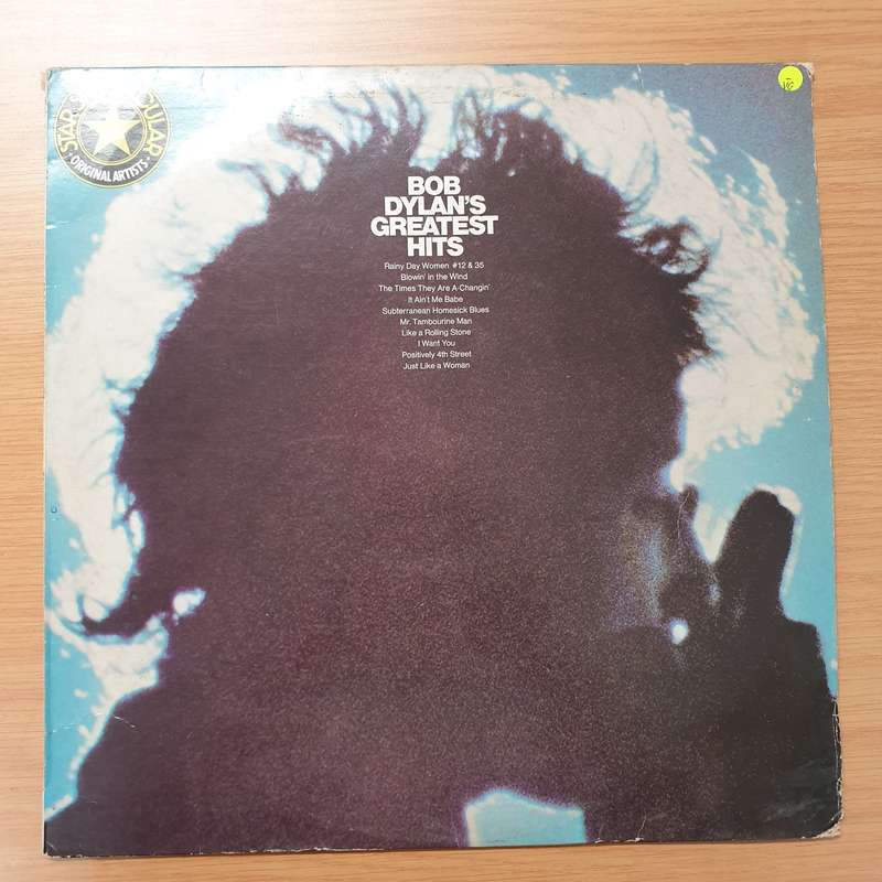 Bob Dylan  Bob Dylan's Greatest Hits - Vinyl LP Record - Very-Good- Quality (VG-)