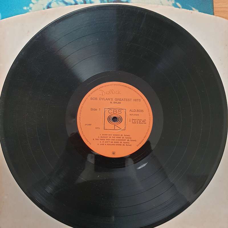 Bob Dylan  Bob Dylan's Greatest Hits  - Vinyl LP Record - Good+ Quality (G+)