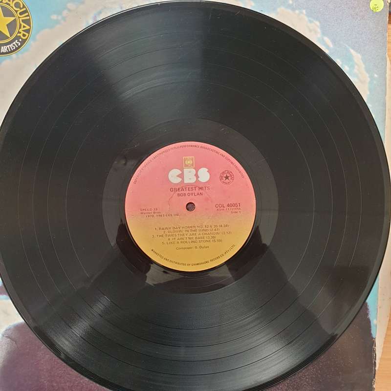 Bob Dylan  Bob Dylan's Greatest Hits - Vinyl LP Record - Very-Good- Quality (VG-)