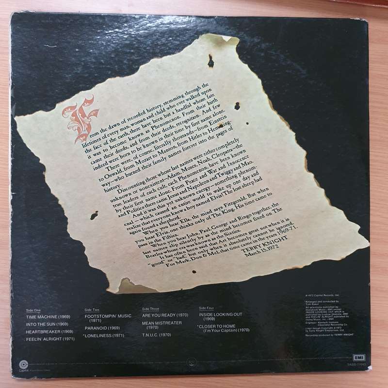 Grand Funk Railroad - Mark, Don & Mel  - 1969-1971  - Double Vinyl LP Record - Opened  - Very-Goo...