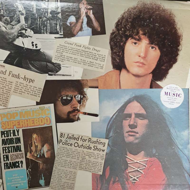 Grand Funk Railroad - Mark, Don & Mel  - 1969-1971  - Double Vinyl LP Record - Opened  - Very-Goo...