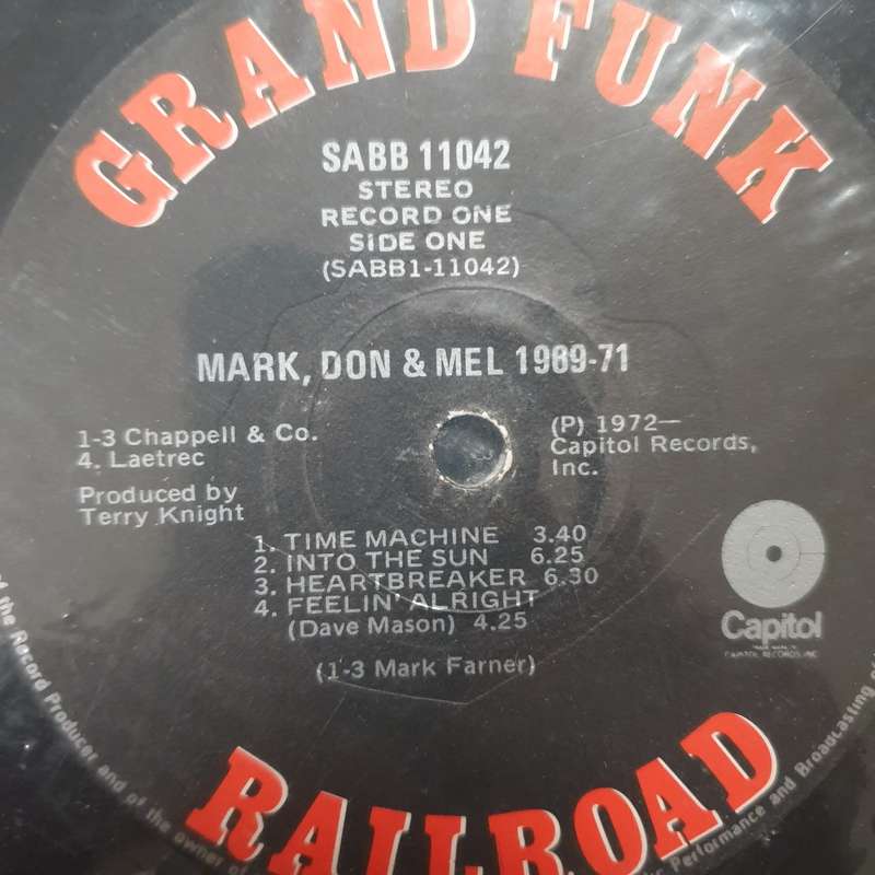 Grand Funk Railroad - Mark, Don & Mel  - 1969-1971  - Double Vinyl LP Record - Opened  - Very-Goo...