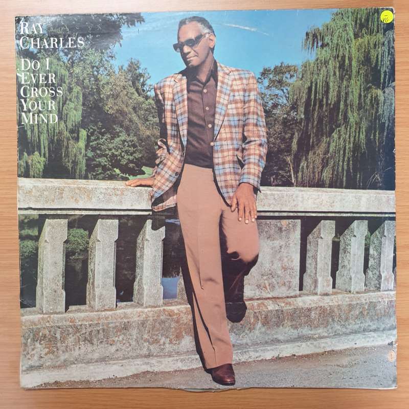 Ray Charles  Do I Ever Cross Your Mind - Vinyl LP Record - Very-Good- Quality (VG-)