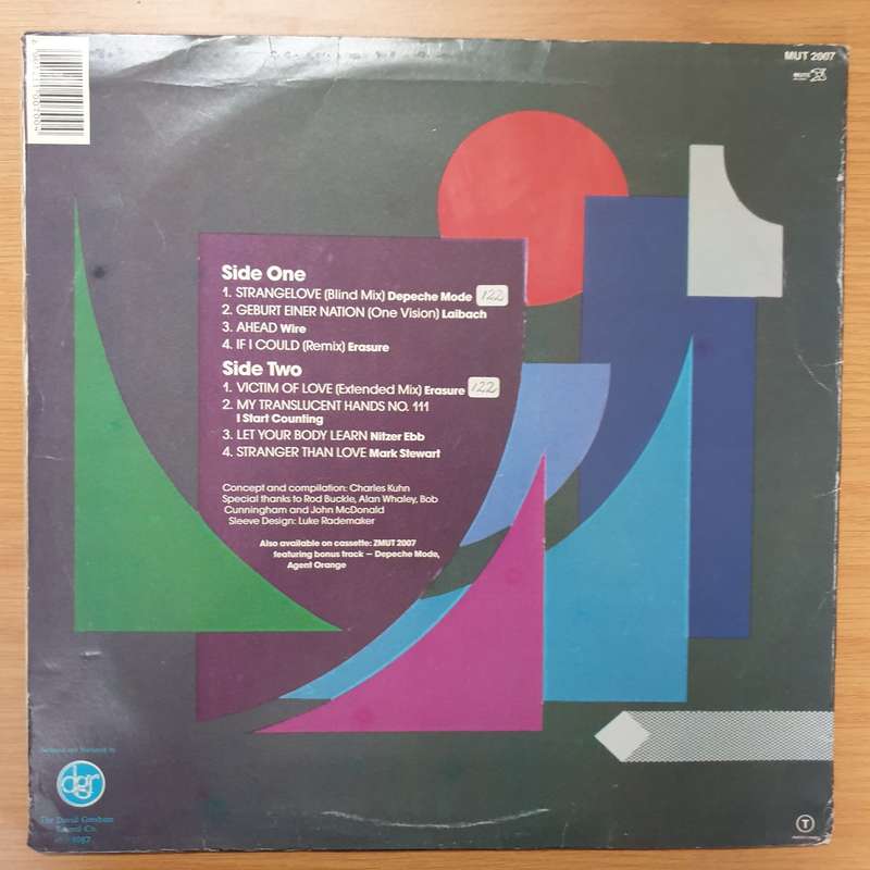 Maxi Mute 3 - 8 Alternative Remixes (David Gresham) - Origoinal Artists - Vinyl LP Record - Good+...