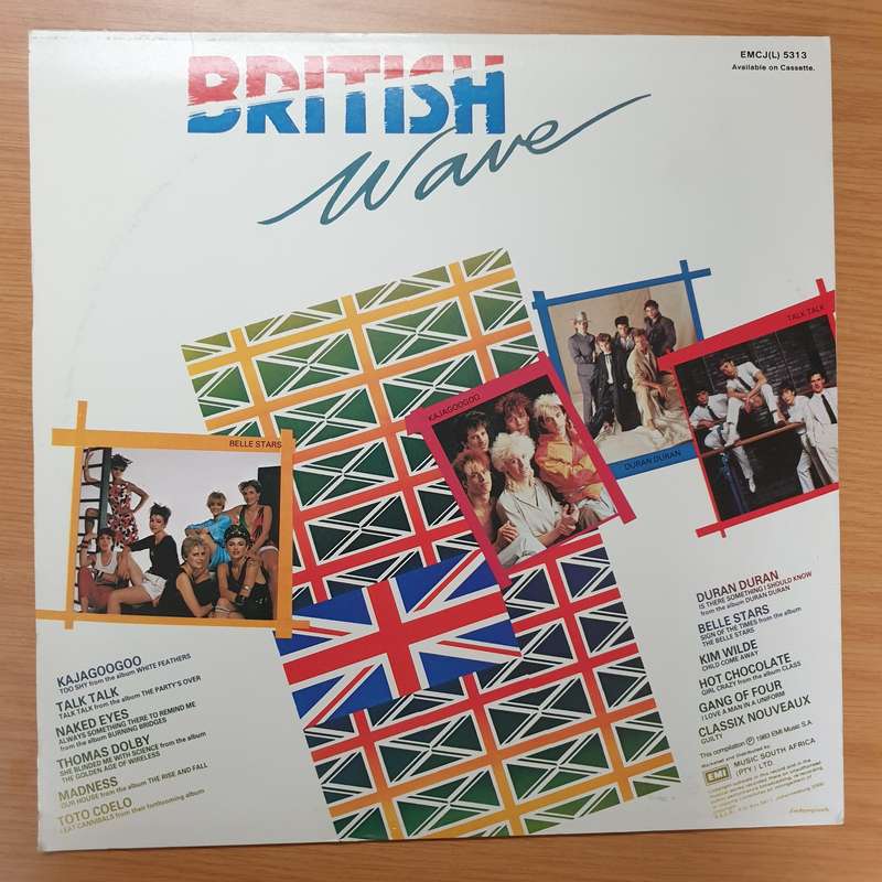 British Wave - Original Artists - Vinyl LP Record  (VG)
