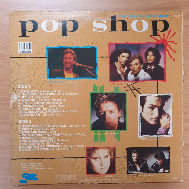Pop Shop Vol 27 - Vinyl LP Record - Good+ Quality (G+)