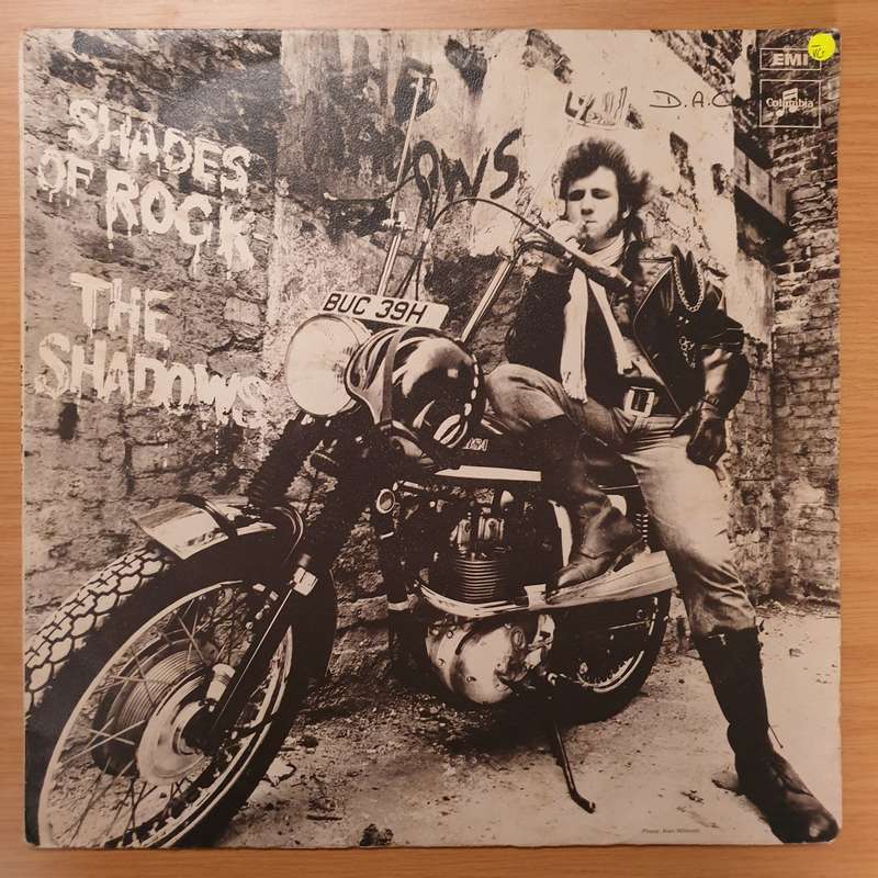 The Shadows  Shades Of Rock - Vinyl LP Record (VG-)