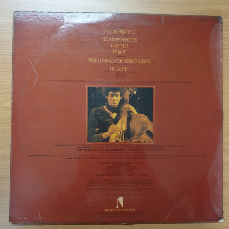 Stanley Clarke  Stanley Clarke - Vinyl LP Record - Very-Good- Quality (VG-)