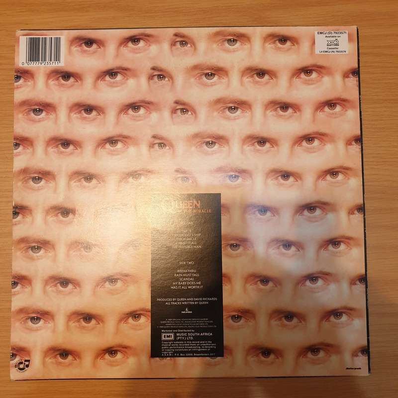 Queen - The Miracle - Vinyl LP Record - Opened  - Very-Good Quality (VG)