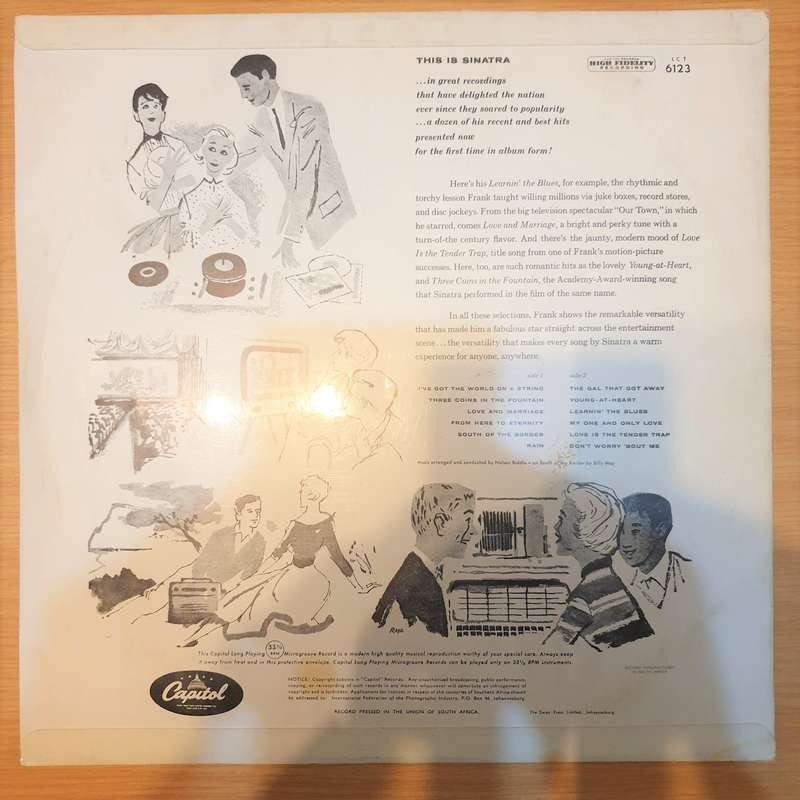 Frank Sinatra  This Is Sinatra! - Vinyl LP Record - Very-Good+ Quality (VG+)