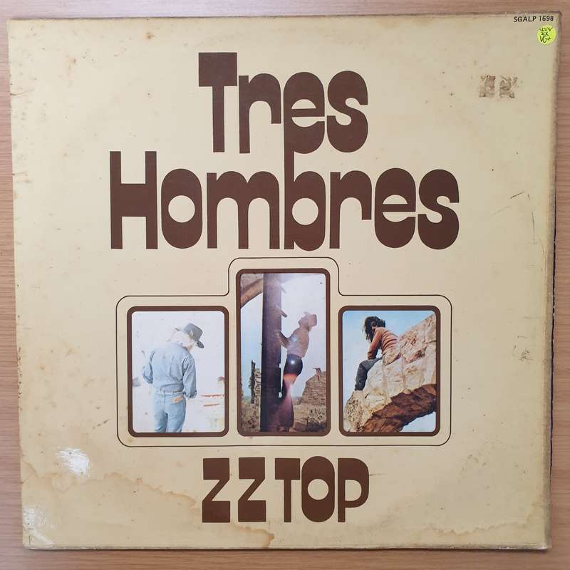 ZZ Top  Tres Hombres - Vinyl LP Record - Very-Good+ Quality (VG+)