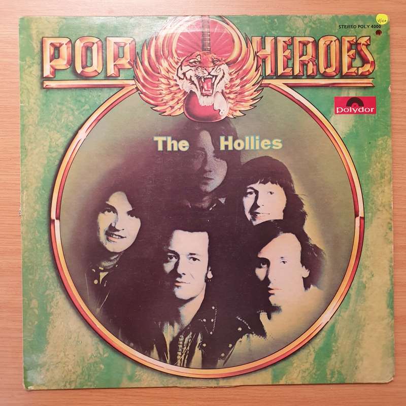 The Hollies  Pop Heroes - Vinyl LP Record - Very-Good+ Quality (VG+)