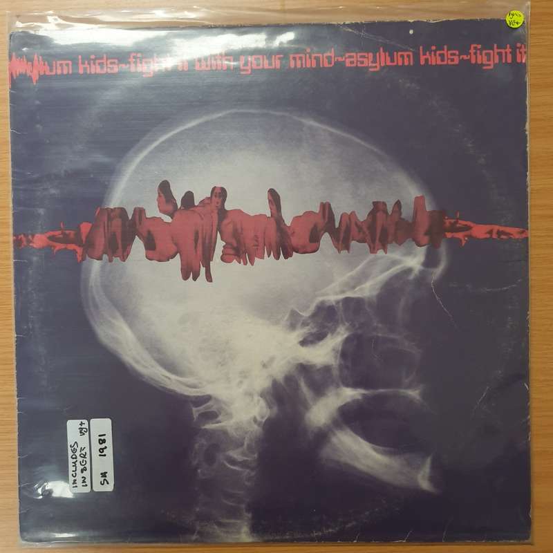 Asylum Kids  Fight It With Your Mind (South African Very Rare) with Lyrics Sheet- Vinyl LP ...