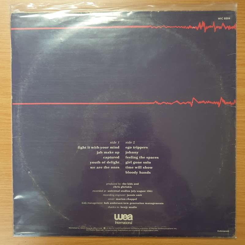 Asylum Kids  Fight It With Your Mind (South African Very Rare) with Lyrics Sheet- Vinyl LP ...