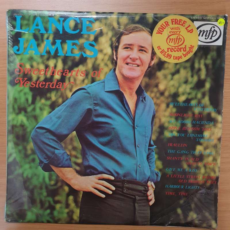 Lance James  Sweethearts Of Yesterday - Vinyl LP Record - Very-Good+ Quality (VG+)