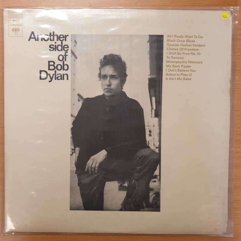Bob Dylan  Another Side Of Bob Dylan - Vinyl LP Record - Very-Good+ Quality (VG+)
