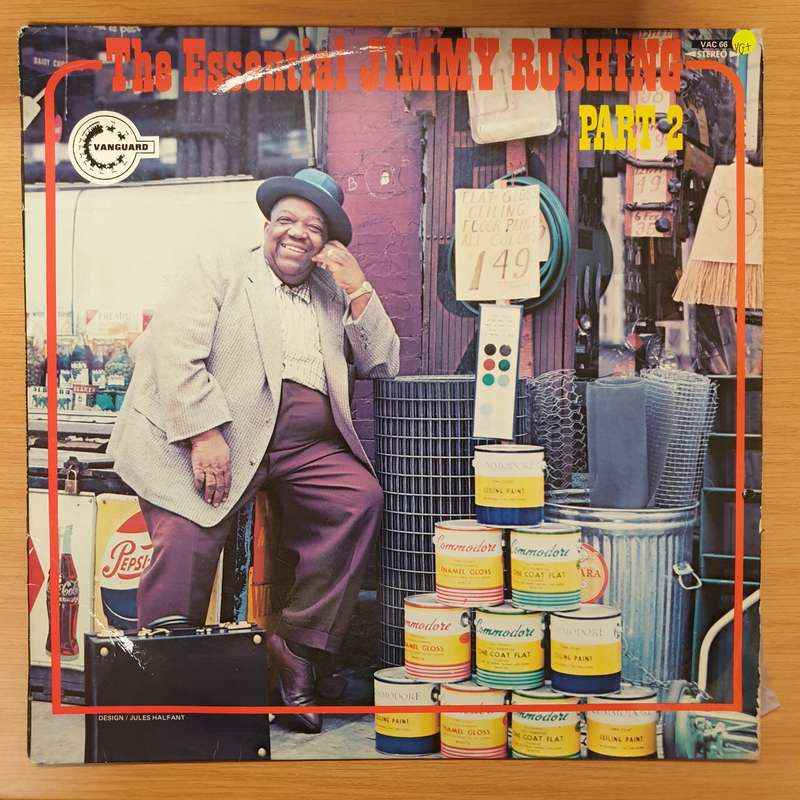 Jimmy Rushing  The Essential Jimmy Rushing Part 2 - Vinyl LP Record - Very-Good+ Quality (VG+)