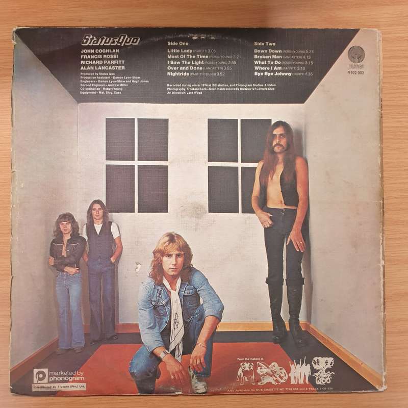 Status Quo  On The Level - Vinyl LP Record - Very-Good Quality (VG)