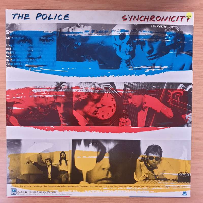 The Police  Synchronicity - Vinyl LP Record (VG+)