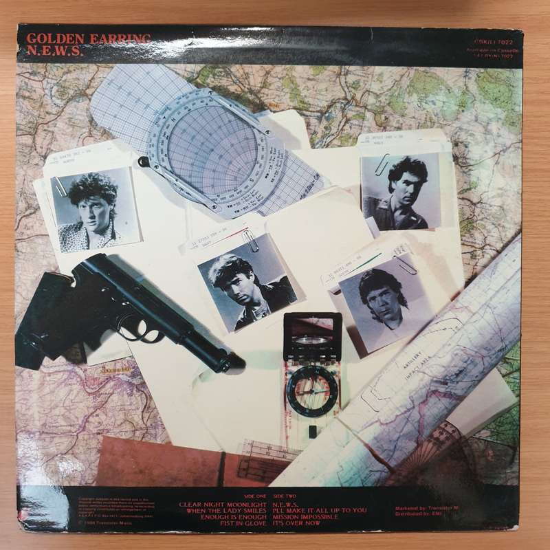 Golden Earring  N.E.W.S. - Vinyl LP Record - Very-Good+ Quality (VG+)