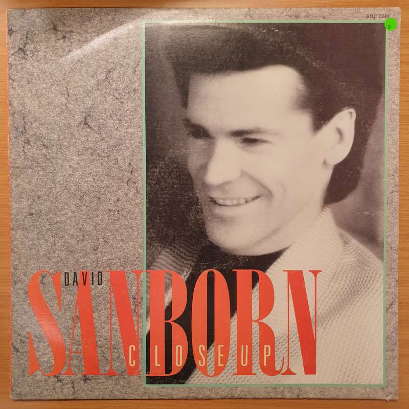 David Sanborn  Close-Up  Vinyl LP Record - Good Quality (G)