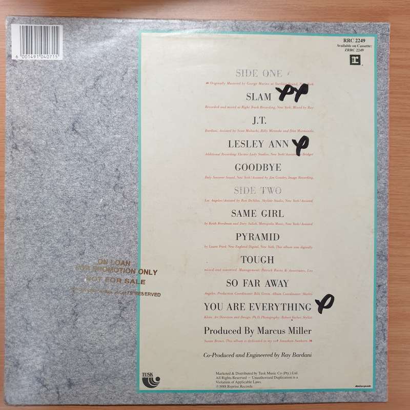 David Sanborn  Close-Up  Vinyl LP Record - Good Quality (G)