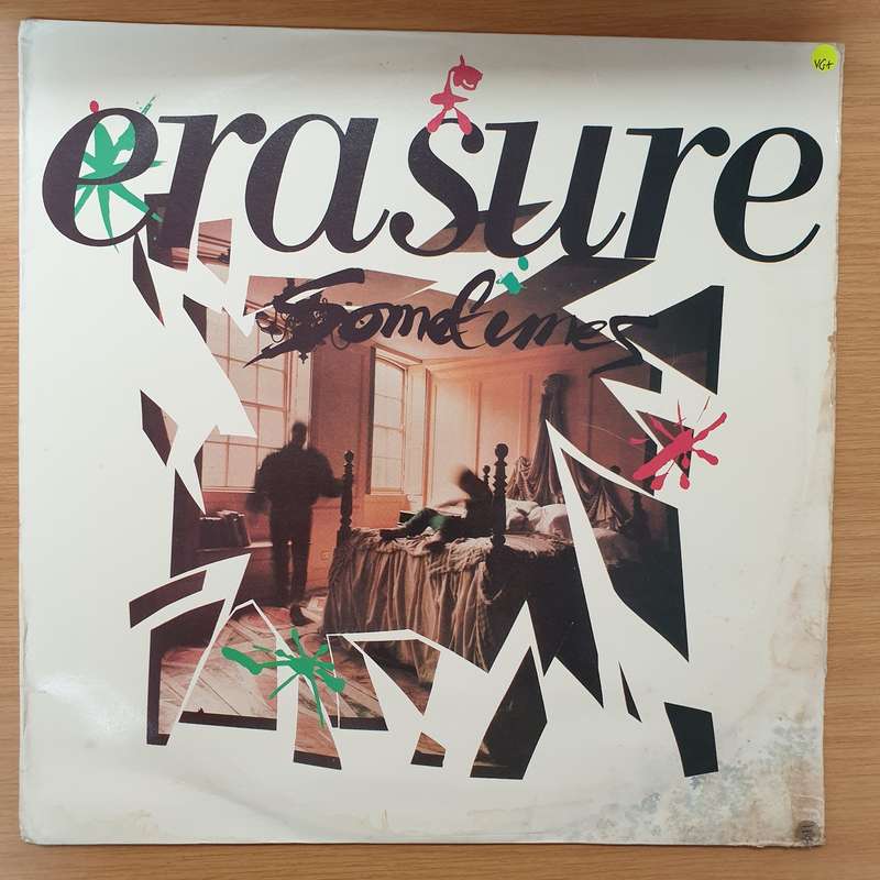 Erasure  Sometimes David Gresham Records) - Vinyl LP Record - Very-Good+ Quality (VG+)