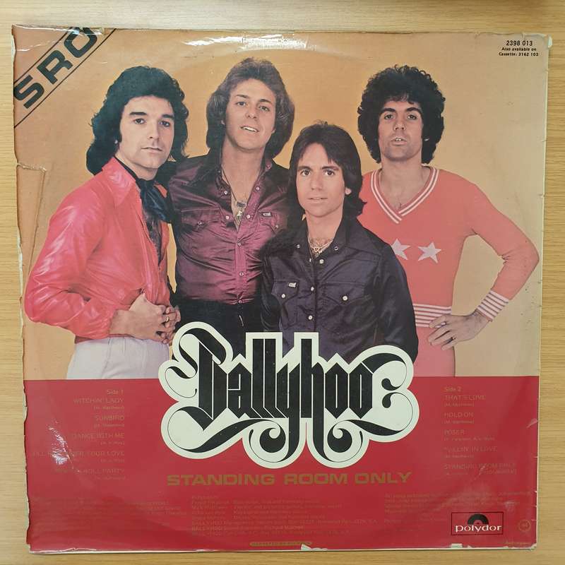 Ballyhoo  Standing Room Only - Vinyl LP Record - Very-Good+ Quality (VG+)