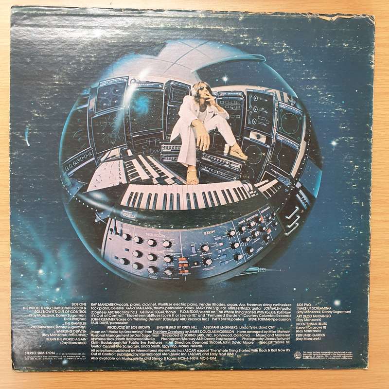 Ray Manzarek  The Whole Thing Started With Rock & Roll Now It's Out Of Control  - Vinyl LP ...