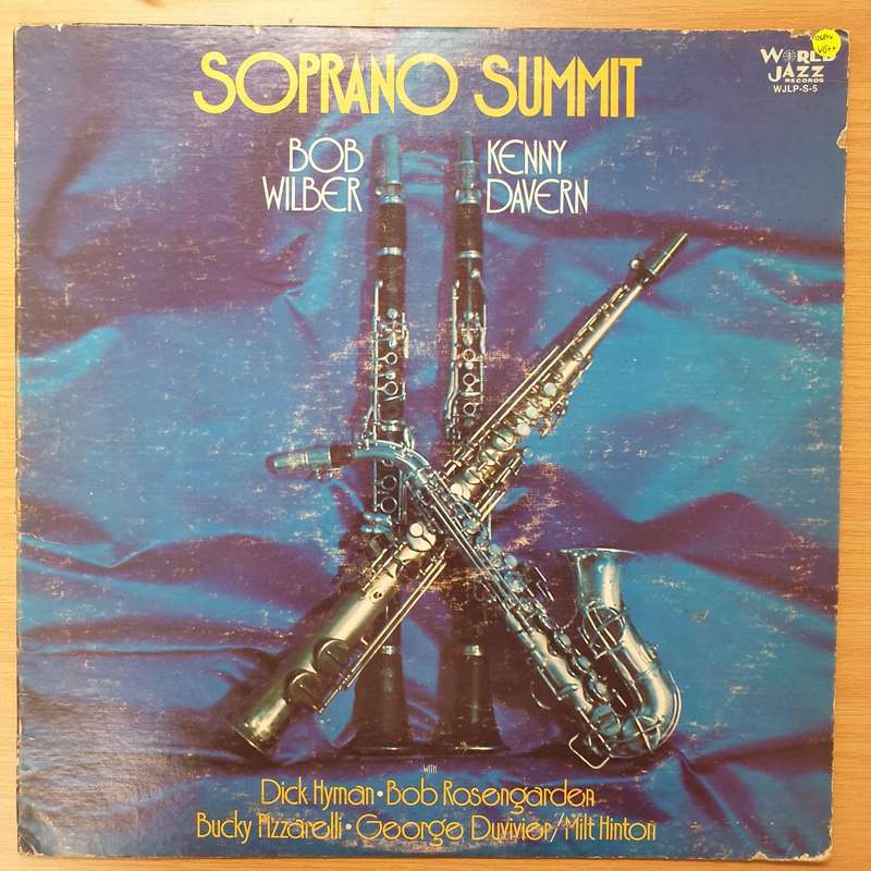 Bob Wilber & Kenny Davern  Soprano Summit (Autograped) - Vinyl LP Record - Very-Good+ Quali...