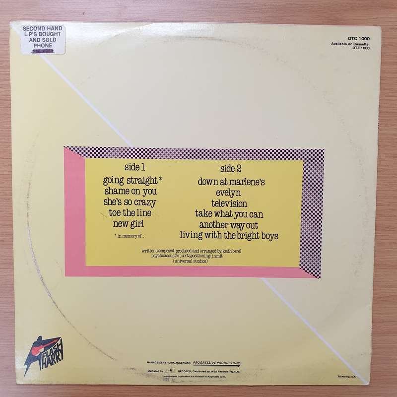 Flash Harry  Take What You Can - Vinyl LP Record - Very-Good+ Quality (VG+)