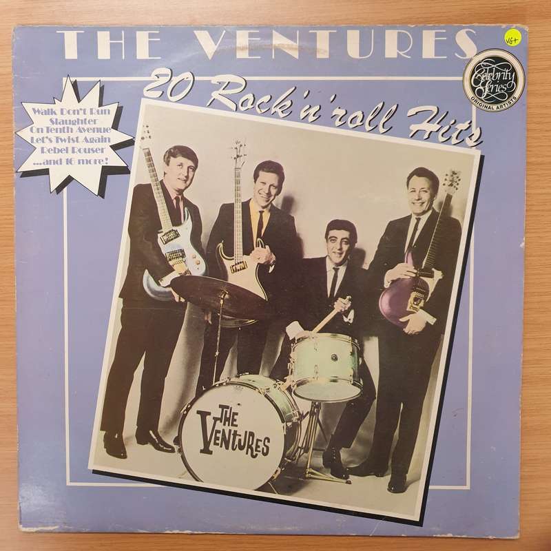 The Ventures - 20 Rock 'n' Roll Hits - Vinyl LP Record - Opened  - Very-Good+ Quality (VG+)