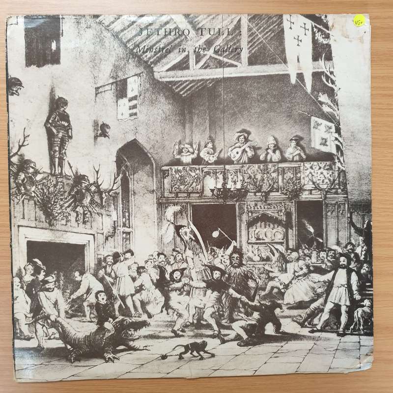 Jethro Tull - Minstrel In The Gallery - Vinyl LP Record - Very-Good+ Quality (VG+)