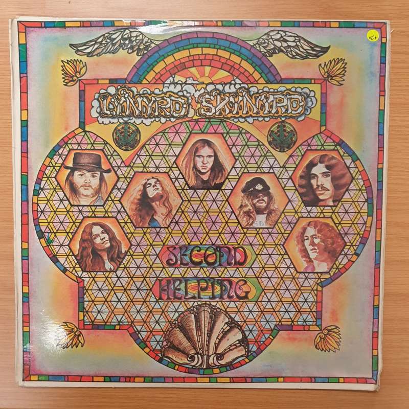 Lynyrd Skynyrd  Second Helping - Vinyl LP Record - Very-Good+ Quality (VG+)