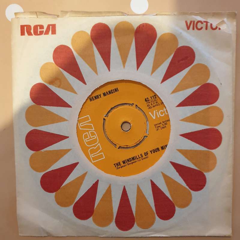 Henry Mancini  Love Theme From Romeo And Juliet / The Windmills Of Your Mind -  Vinyl 7" Recor...