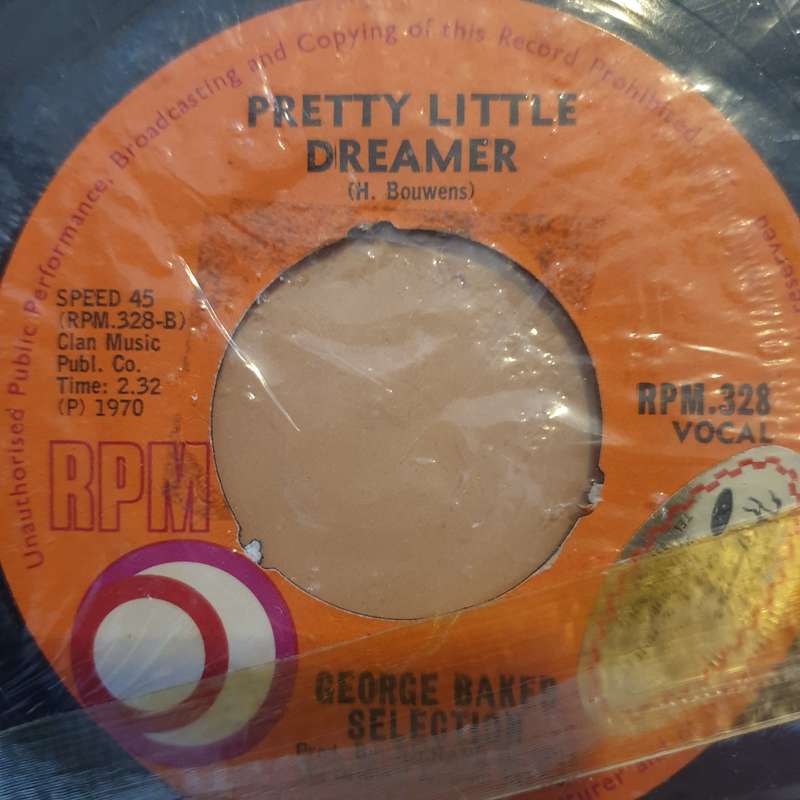 George Baker Selection  Little Green Bag - Vinyl 7" Record - Very-Good+ Quality (VG+)