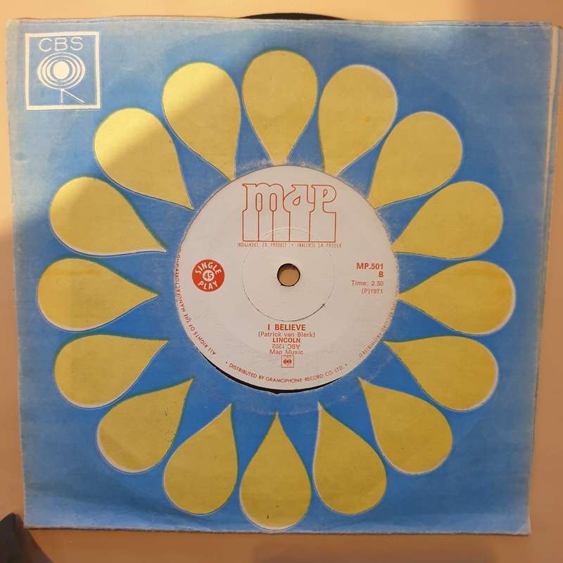 Lincoln  Long Days And Lonely Nights / I Believe - Vinyl 7" Record - Very-Good+ Quality (VG+)