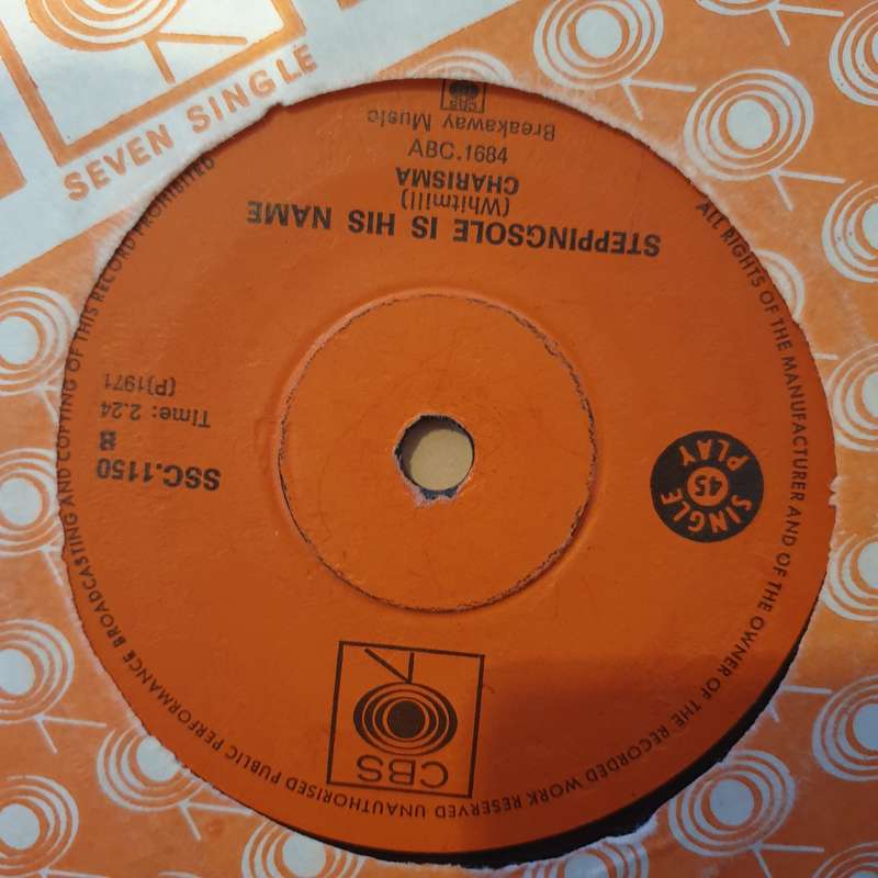 Charisma  Mammy Blue - Vinyl 7" Record - Very-Good+ Quality (VG+)