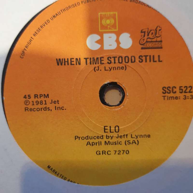 ELO  Hold On Tight - Vinyl 7" Record - Very-Good+ Quality (VG+)