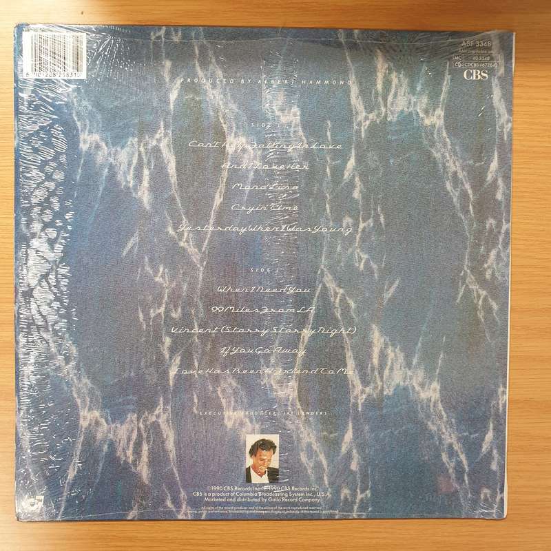 Julio Iglesias  Starry Night - Vinyl LP Record - Very-Good+ Quality (VG+)