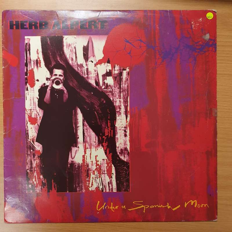 Herb Alpert  Under A Spanish Moon - Vinyl LP Record - Very-Good+ Quality (VG+)