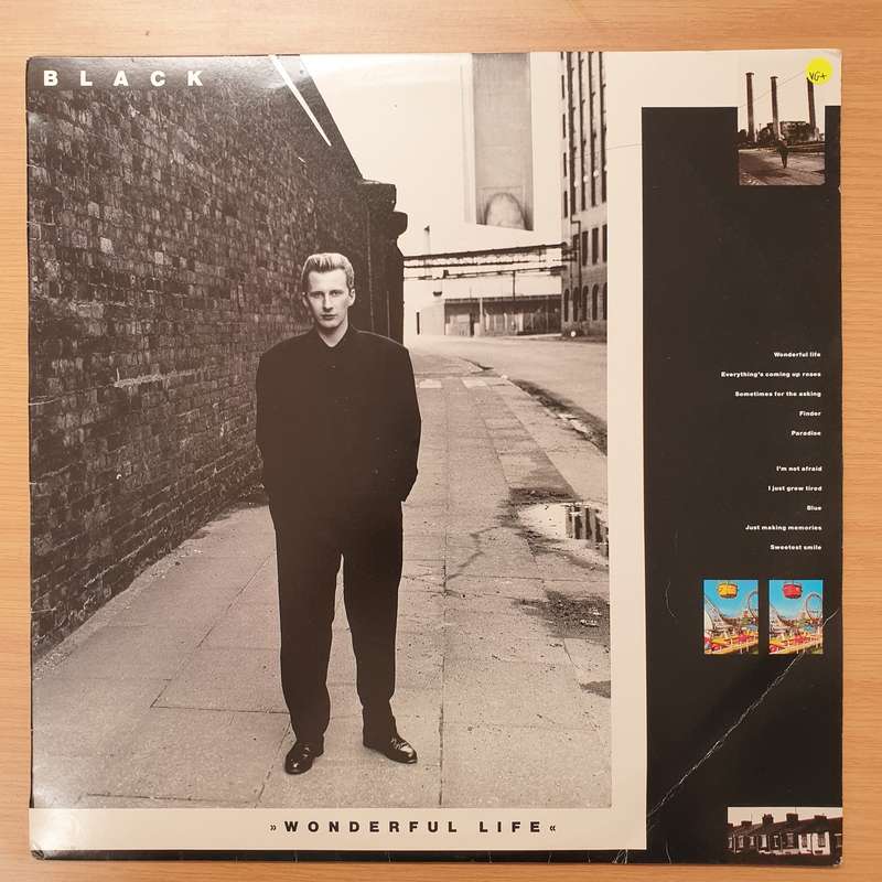 Black  Wonderful Life - Vinyl LP Record - Very-Good+ Quality (VG+)