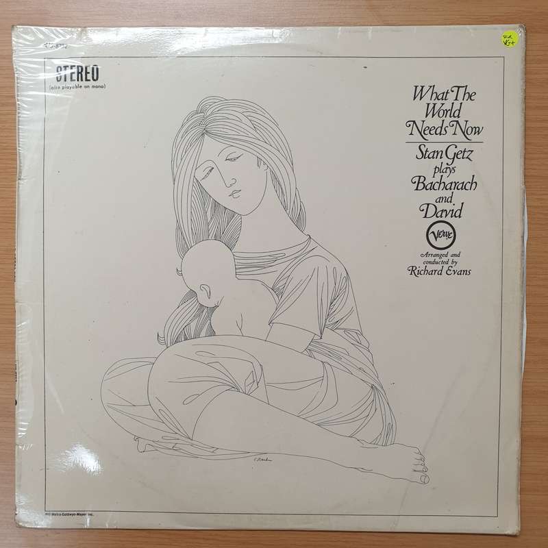 Stan Getz  What The World Needs Now - Stan Getz Plays Bacharach And David - Vinyl LP Record...