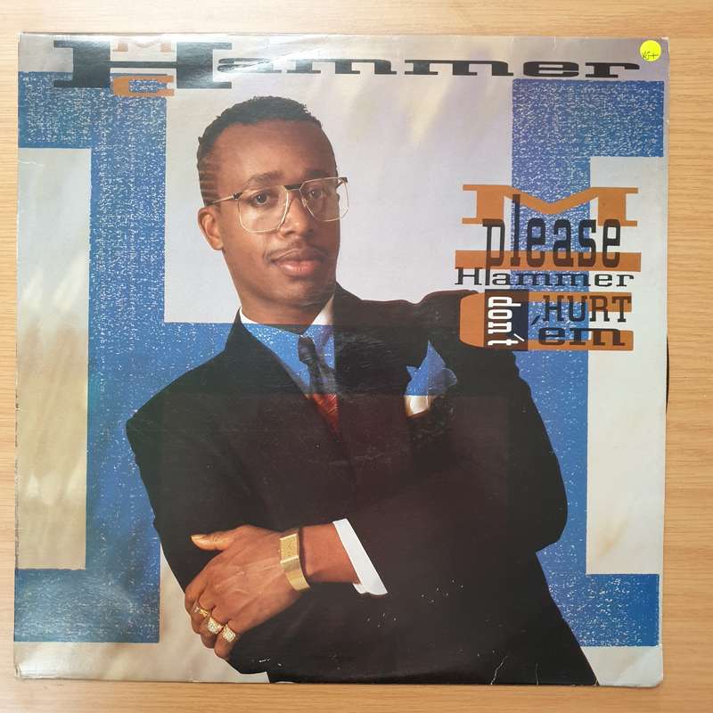 M.C. Hammer  Please Hammer Don't Hurt 'Em - Vinyl LP Record - Very-Good+ Quality (VG+)