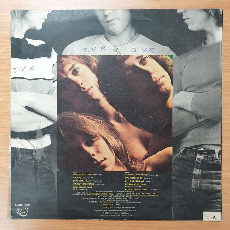 Rabbitt  Rock Rabbitt - Vinyl LP Record - Very-Good+ Quality (VG+)